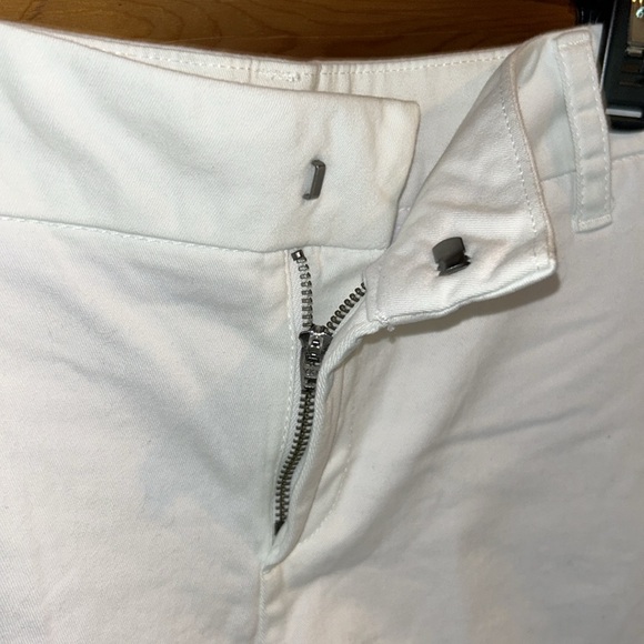 Carlson NWT 5 Inch Cotton Blend Twill Shorts Size 6 in White - Picture 5 of 8